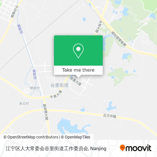 江宁区人大常委会谷里街道工作委员会 map