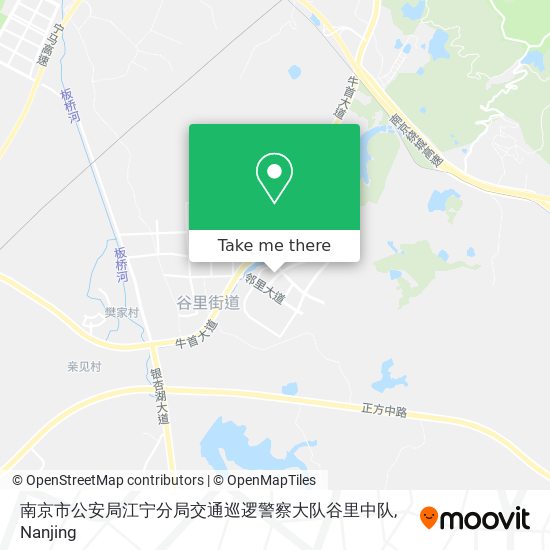 南京市公安局江宁分局交通巡逻警察大队谷里中队 map
