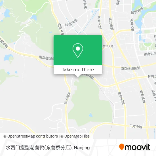 水西门瘦型老卤鸭(东善桥分店) map