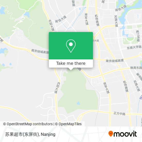 苏果超市(东屏街) map