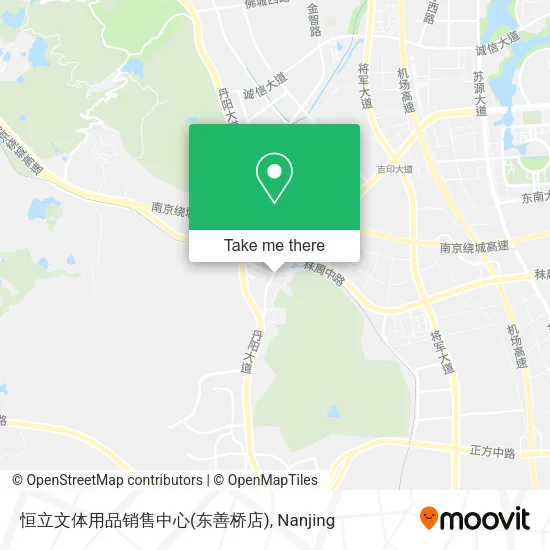 恒立文体用品销售中心(东善桥店) map
