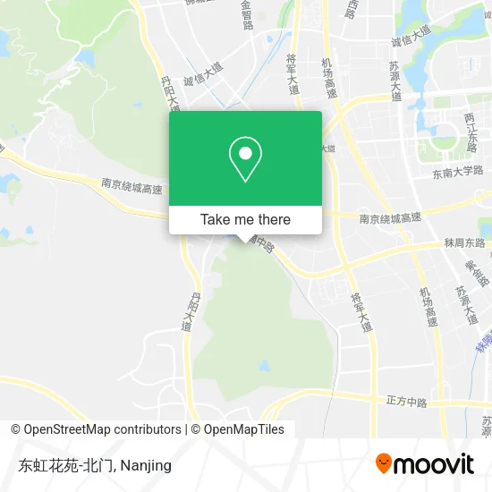 东虹花苑-北门 map