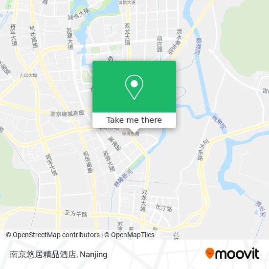 南京悠居精品酒店 map