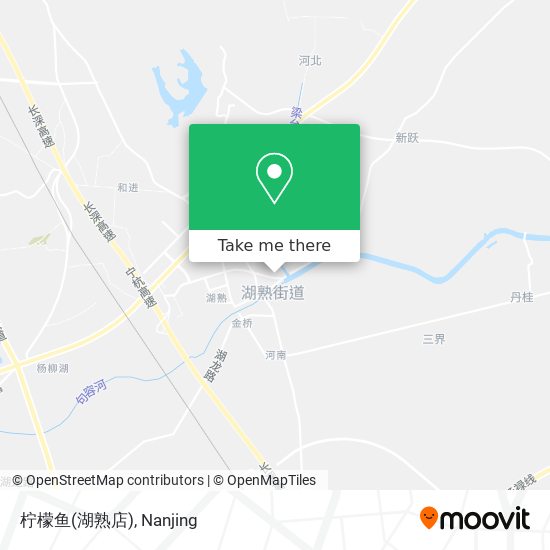柠檬鱼(湖熟店) map