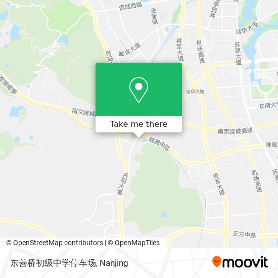 东善桥初级中学停车场 map
