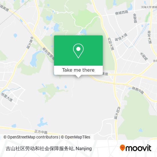 吉山社区劳动和社会保障服务站 map