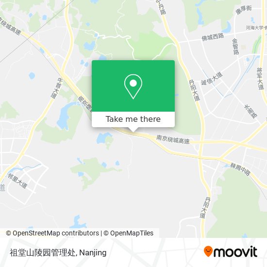 祖堂山陵园管理处 map