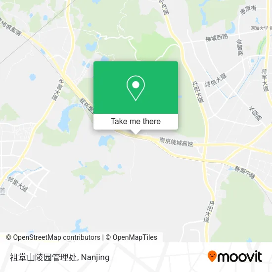 祖堂山陵园管理处 map