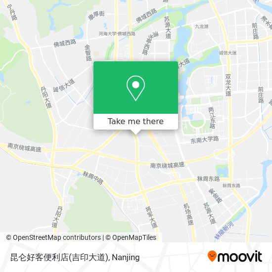 昆仑好客便利店(吉印大道) map