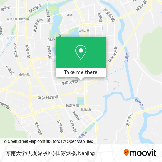 东南大学(九龙湖校区)-田家炳楼 map