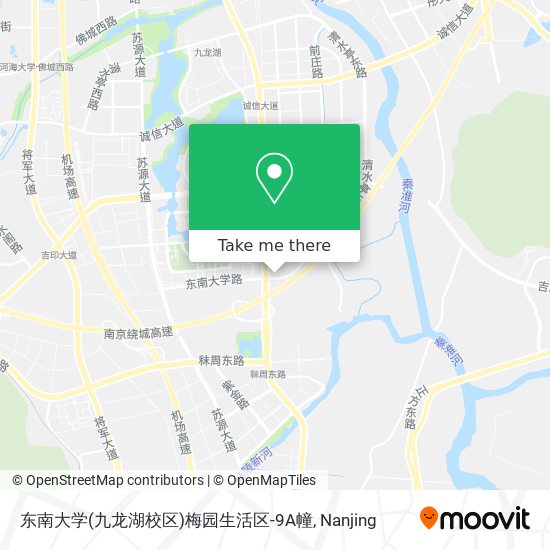 东南大学(九龙湖校区)梅园生活区-9A幢 map