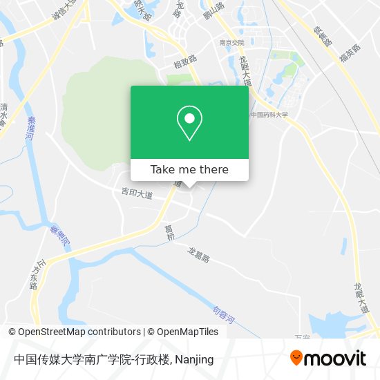 中国传媒大学南广学院-行政楼 map