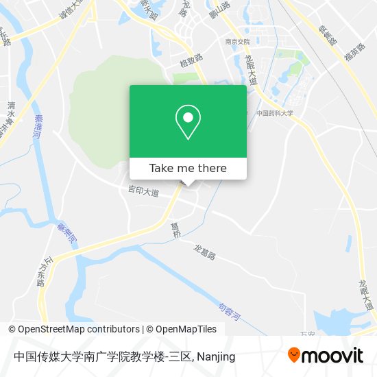 中国传媒大学南广学院教学楼-三区 map