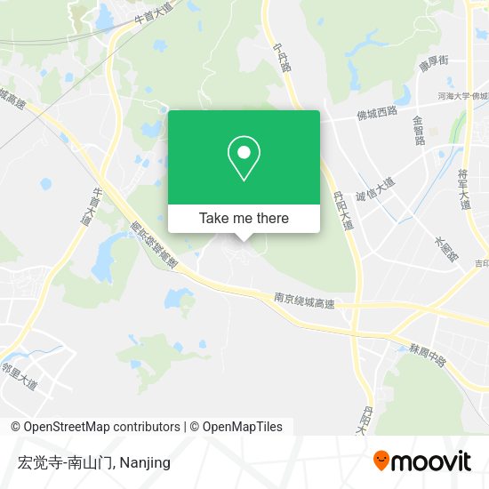 宏觉寺-南山门 map