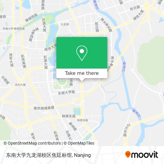 东南大学九龙湖校区焦廷标馆 map