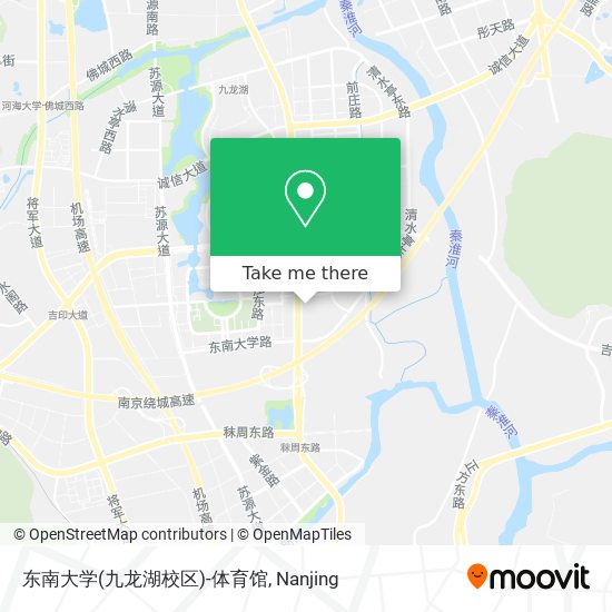 东南大学(九龙湖校区)-体育馆 map