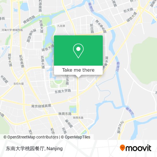 东南大学桃园餐厅 map