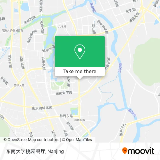 东南大学桃园餐厅 map