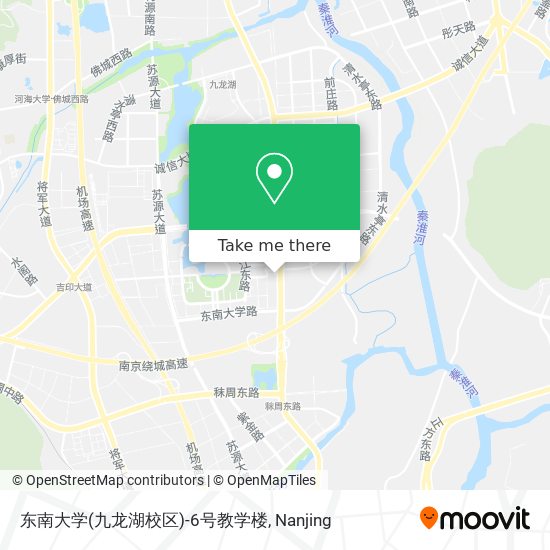 东南大学(九龙湖校区)-6号教学楼 map