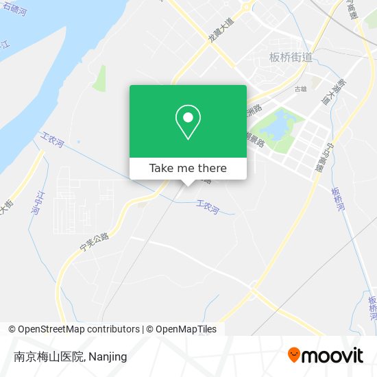 南京梅山医院 map