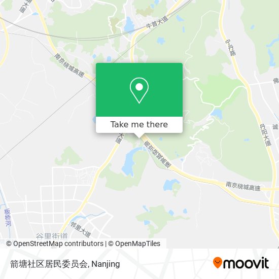 箭塘社区居民委员会 map