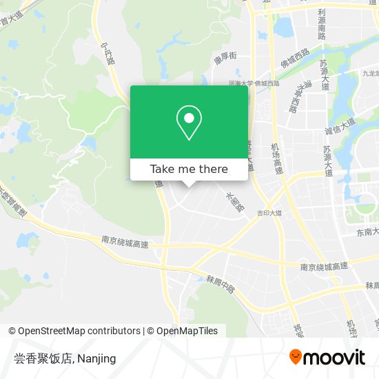 尝香聚饭店 map