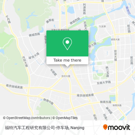 福特汽车工程研究有限公司-停车场 map