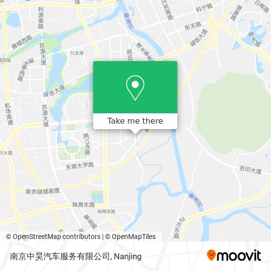 南京中昊汽车服务有限公司 map