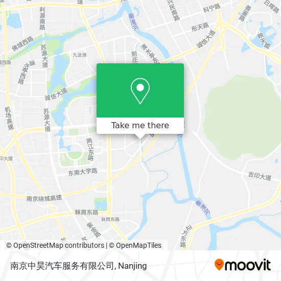 南京中昊汽车服务有限公司 map