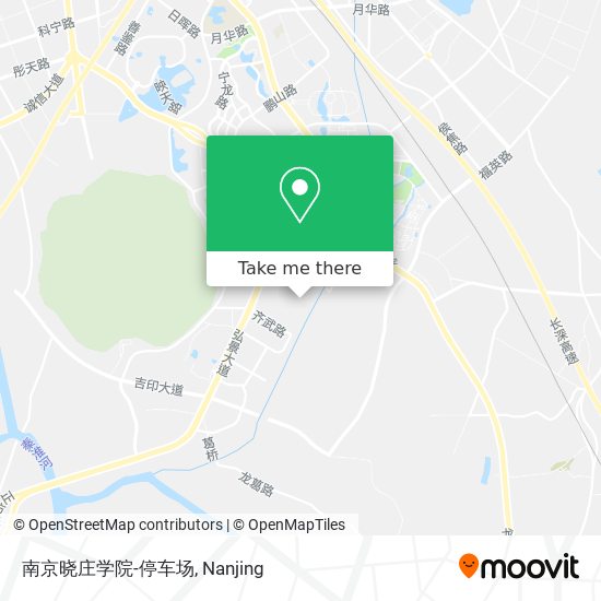 南京晓庄学院-停车场 map