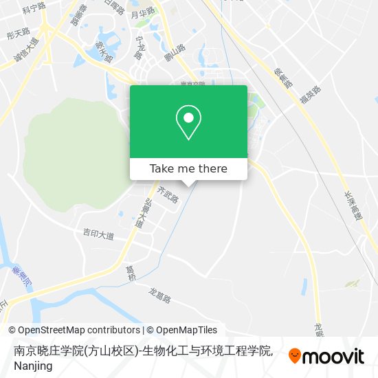 南京晓庄学院(方山校区)-生物化工与环境工程学院 map