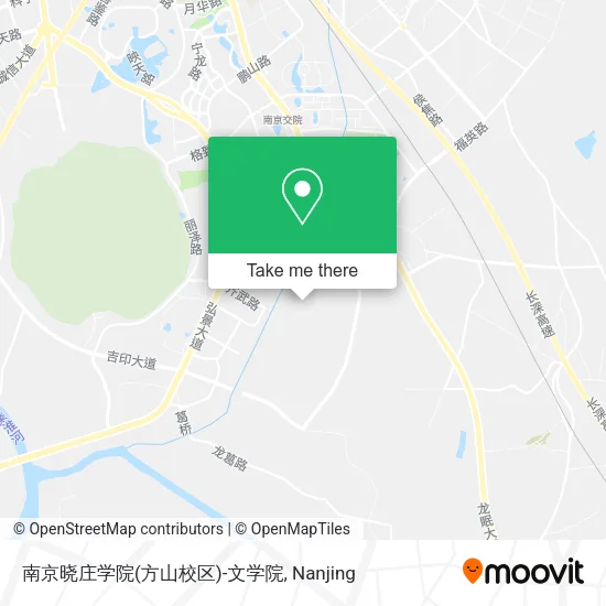 南京晓庄学院(方山校区)-文学院 map
