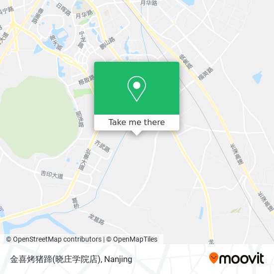 金喜烤猪蹄(晓庄学院店) map