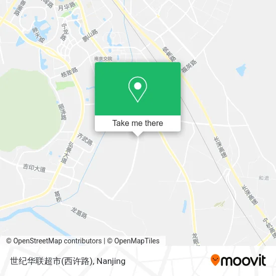 世纪华联超市(西许路) map