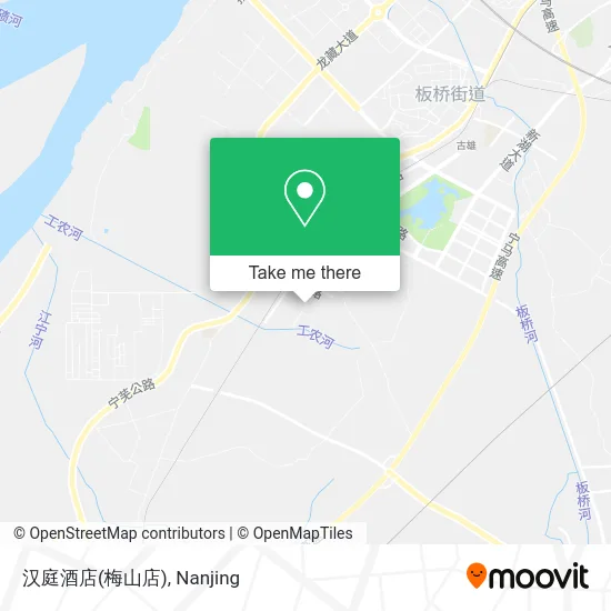 汉庭酒店(梅山店) map