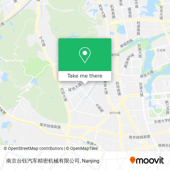 南京台钰汽车精密机械有限公司 map