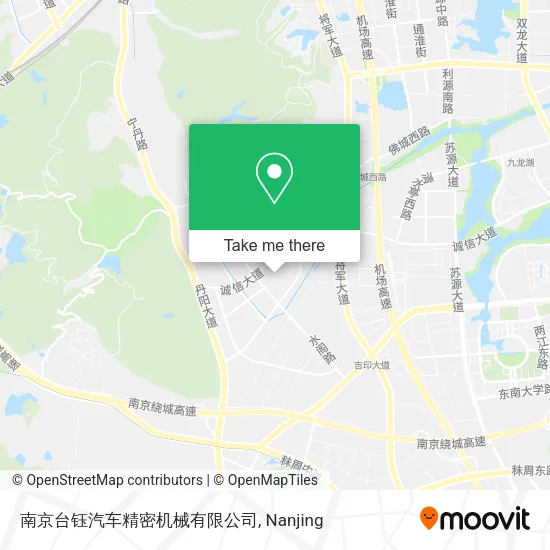 南京台钰汽车精密机械有限公司 map