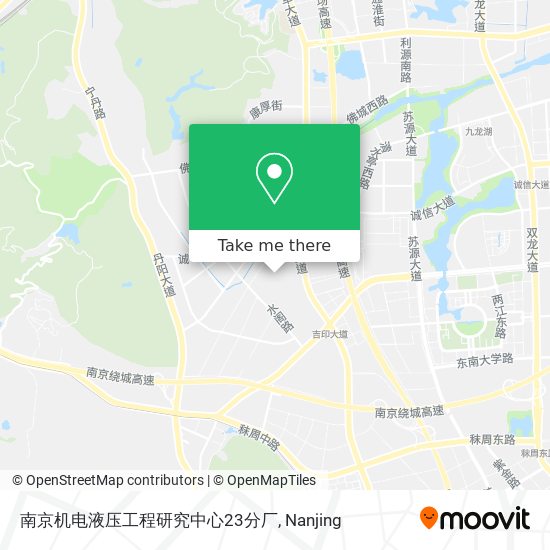 南京机电液压工程研究中心23分厂 map