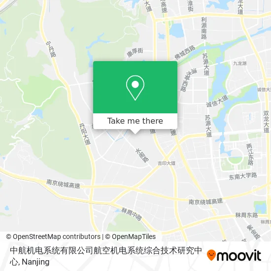 中航机电系统有限公司航空机电系统综合技术研究中心 map