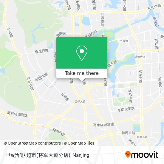 世纪华联超市(将军大道分店) map