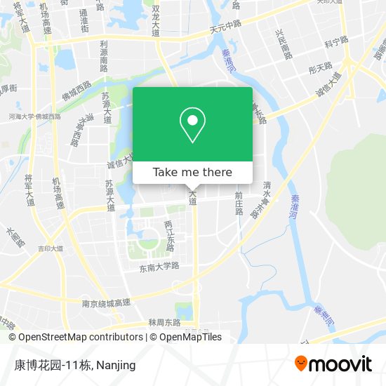 康博花园-11栋 map