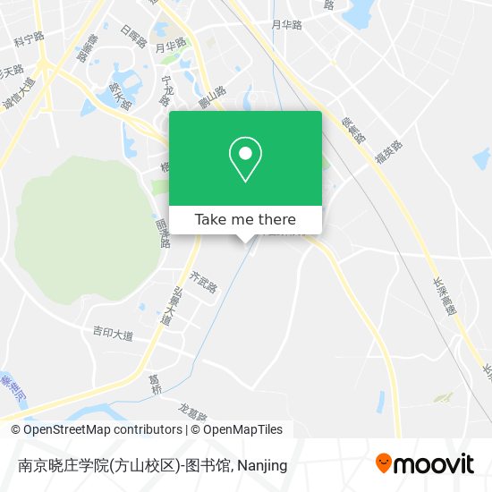 南京晓庄学院(方山校区)-图书馆 map
