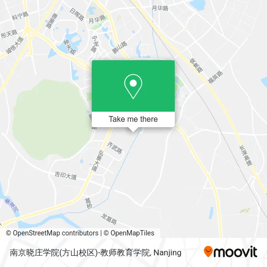 南京晓庄学院(方山校区)-教师教育学院 map