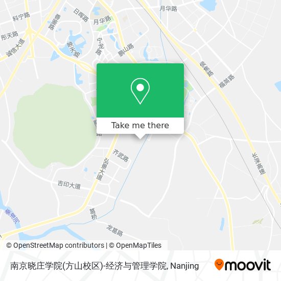 南京晓庄学院(方山校区)-经济与管理学院 map