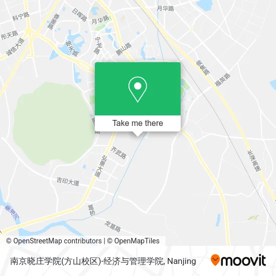 南京晓庄学院(方山校区)-经济与管理学院 map