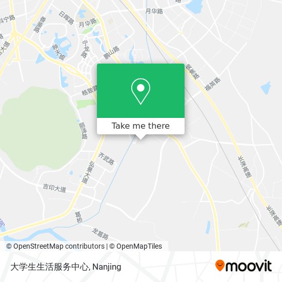 大学生生活服务中心 map