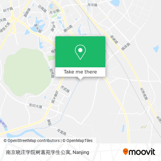南京晓庄学院树蕙苑学生公寓 map