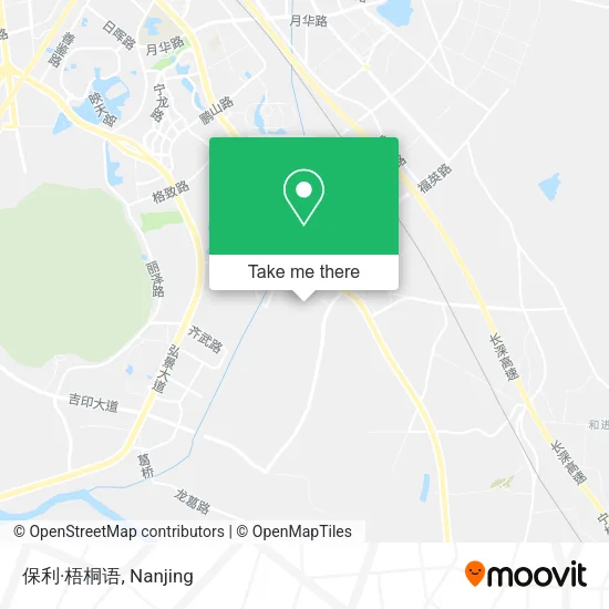 保利·梧桐语 map