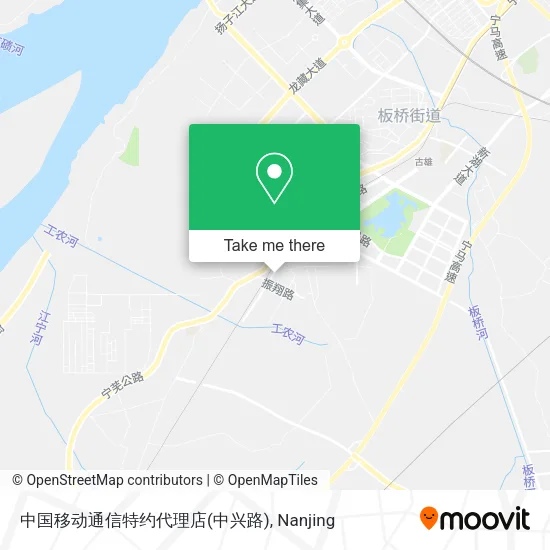 中国移动通信特约代理店(中兴路) map