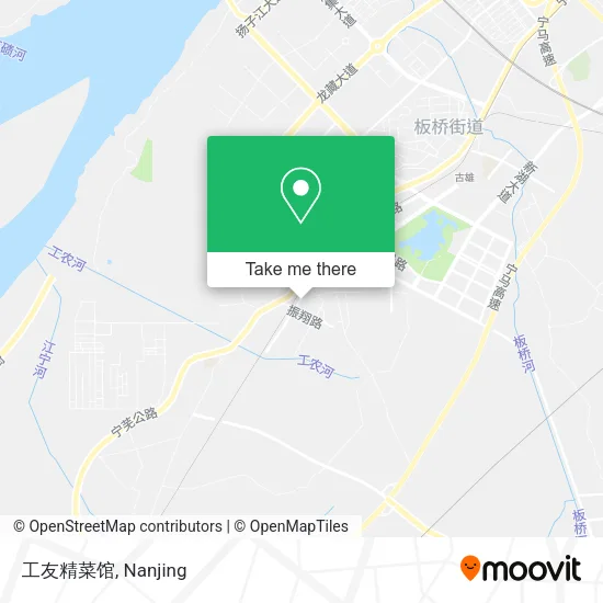工友精菜馆 map
